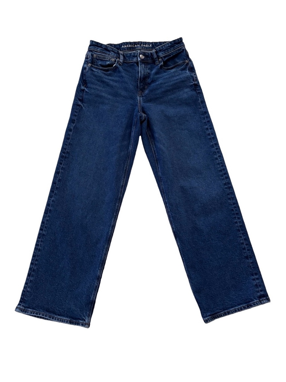 American Eagle Jeans Stovepipe Dark Wash Stretch Denim Size 2 Reg (29” Inseam)
